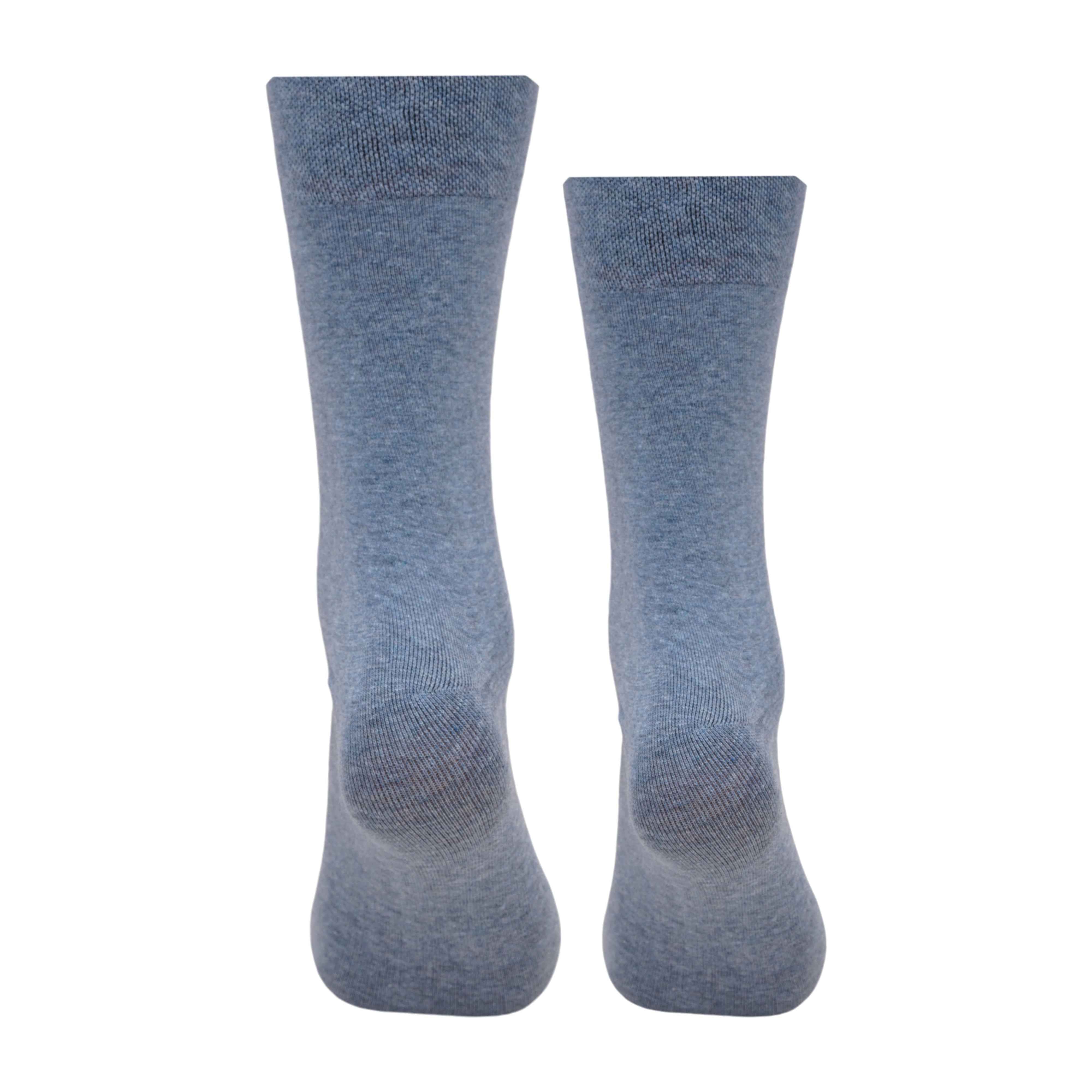 Premium Plain Cotton Socks (Pack of 1) 2N - Town Business