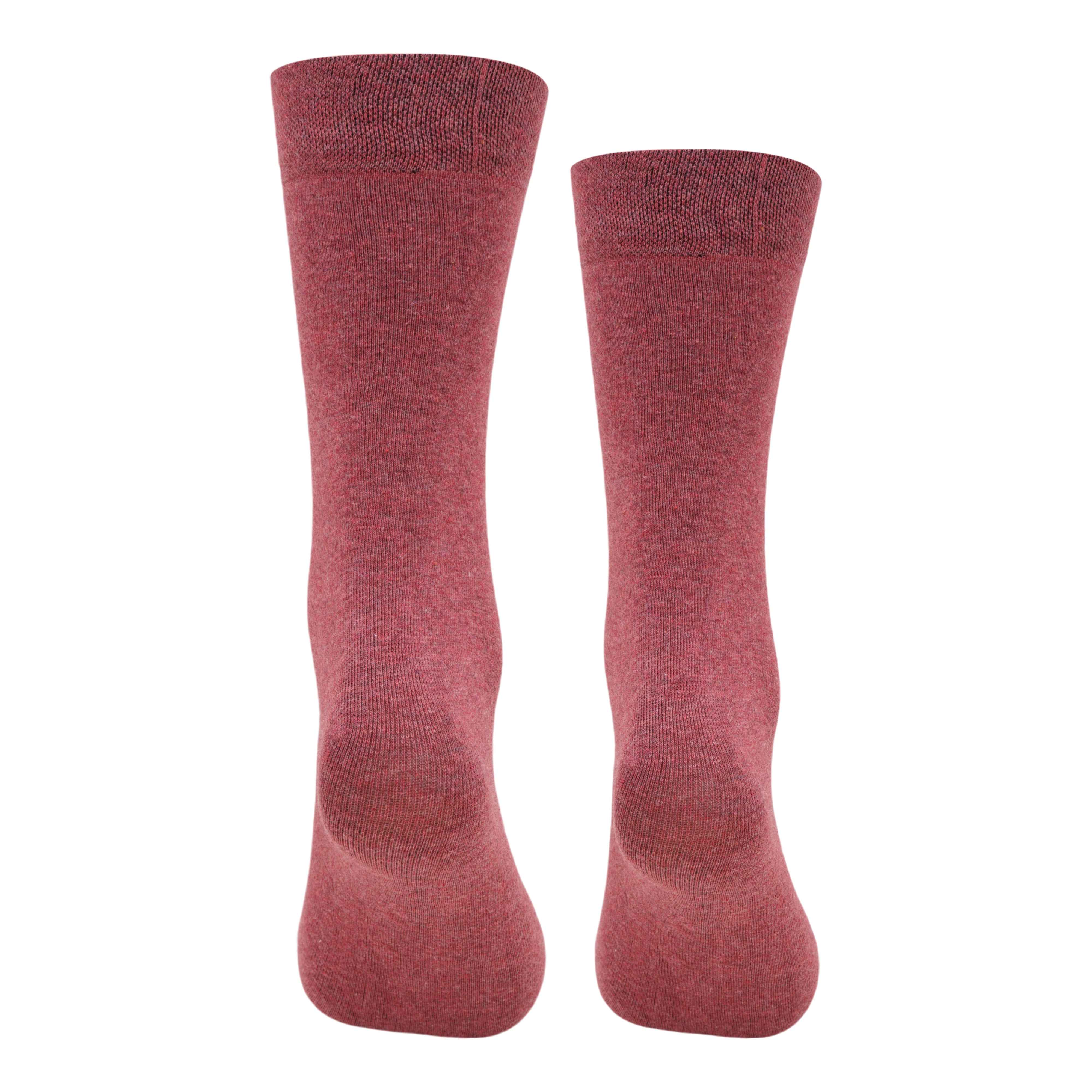 Men,s Full Crew Brown Luxury Socks (Pack of 1) 2N - Town Business