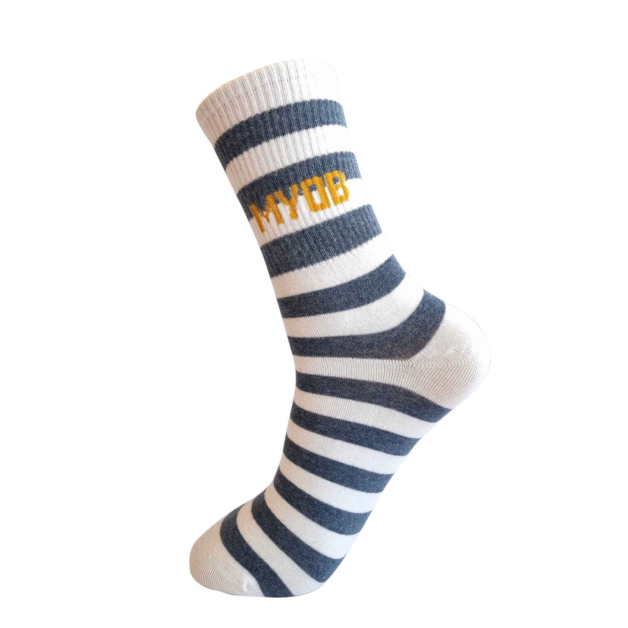 Men’s 3-Pair Crew-Length Socks (Multicolored) - Town Business