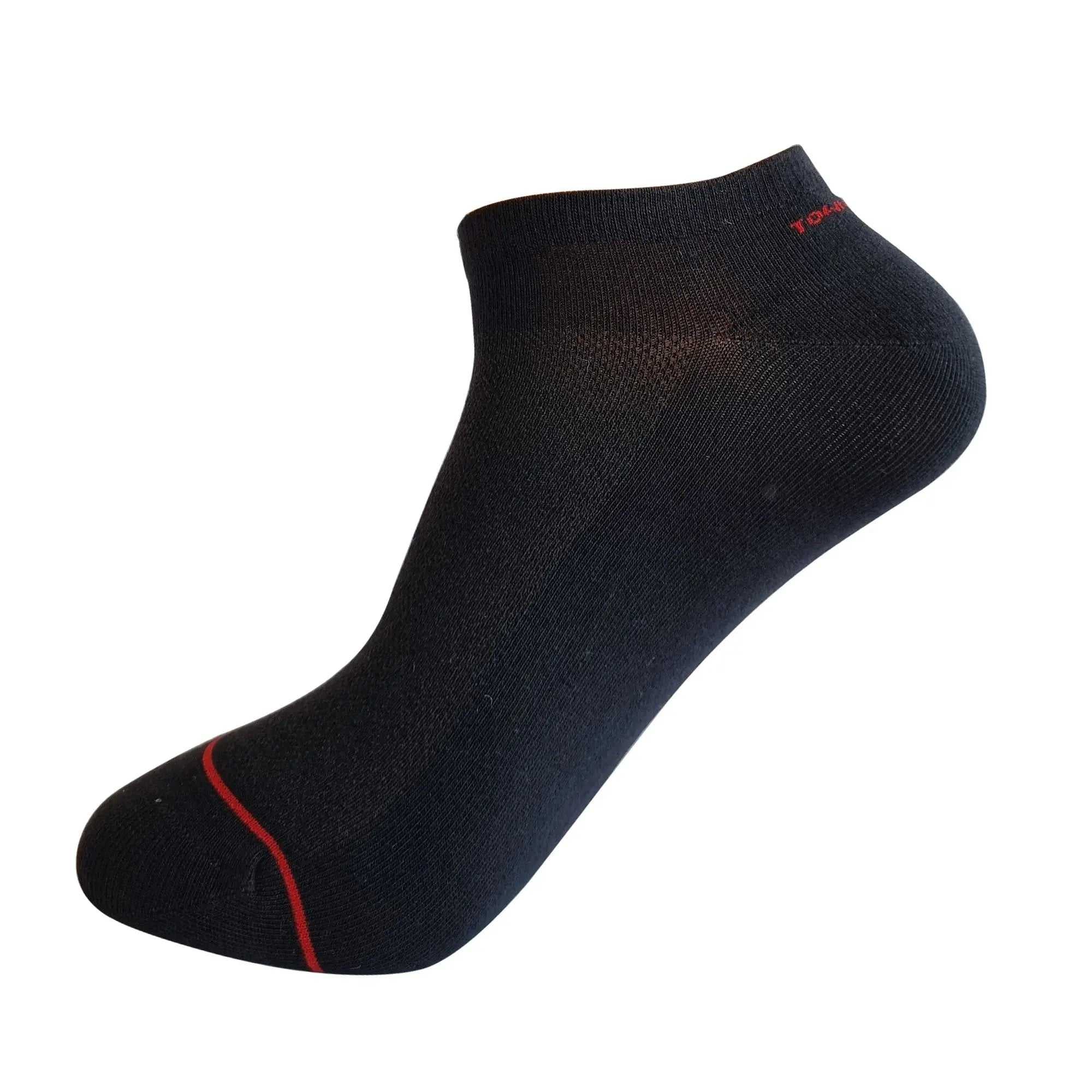 Unisex 3 Pair Breathable Sneaker socks ( Black) - Town Business