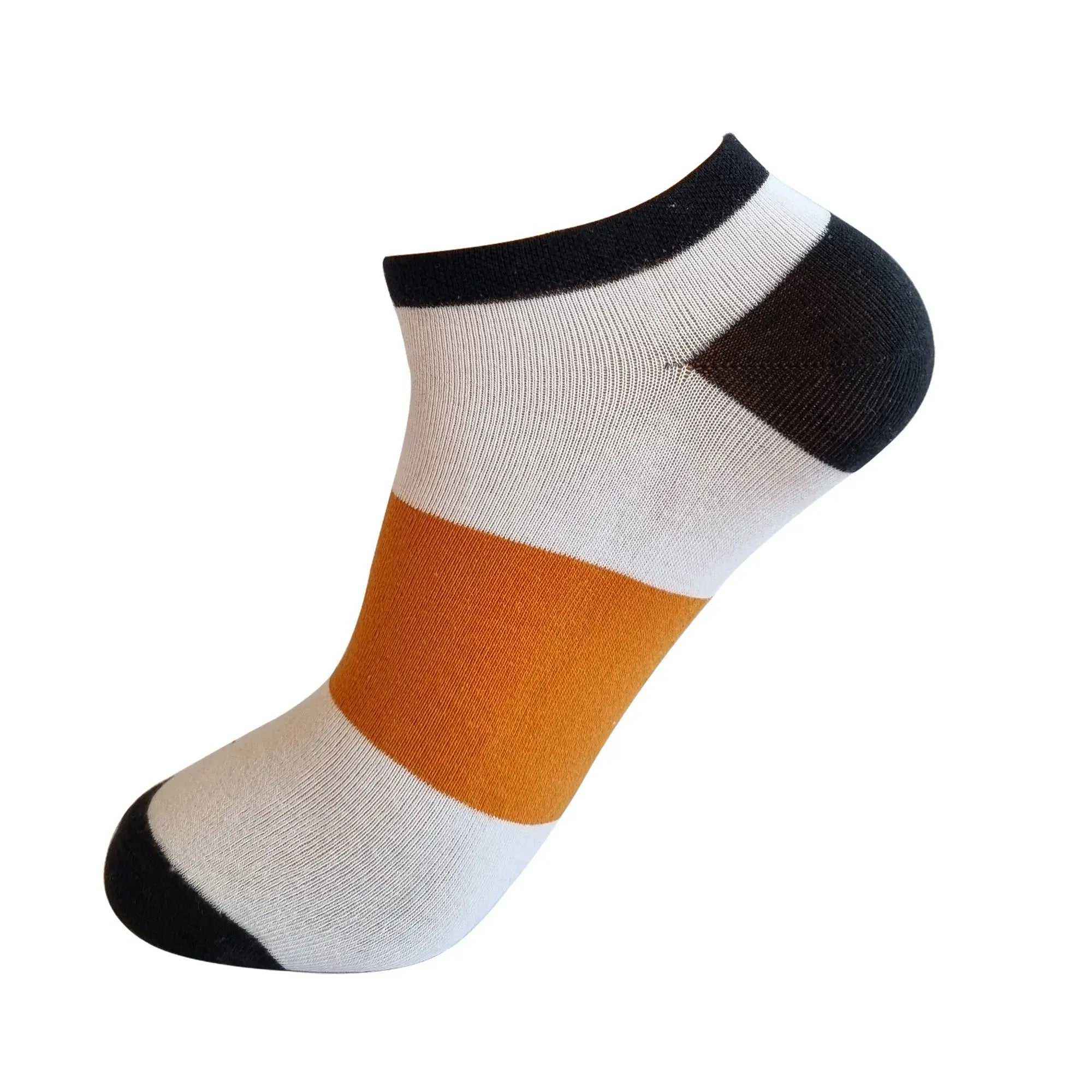 Unisex 3 Pair Sneaker Socks Crafted With Premium Compact Cotton - Town Business