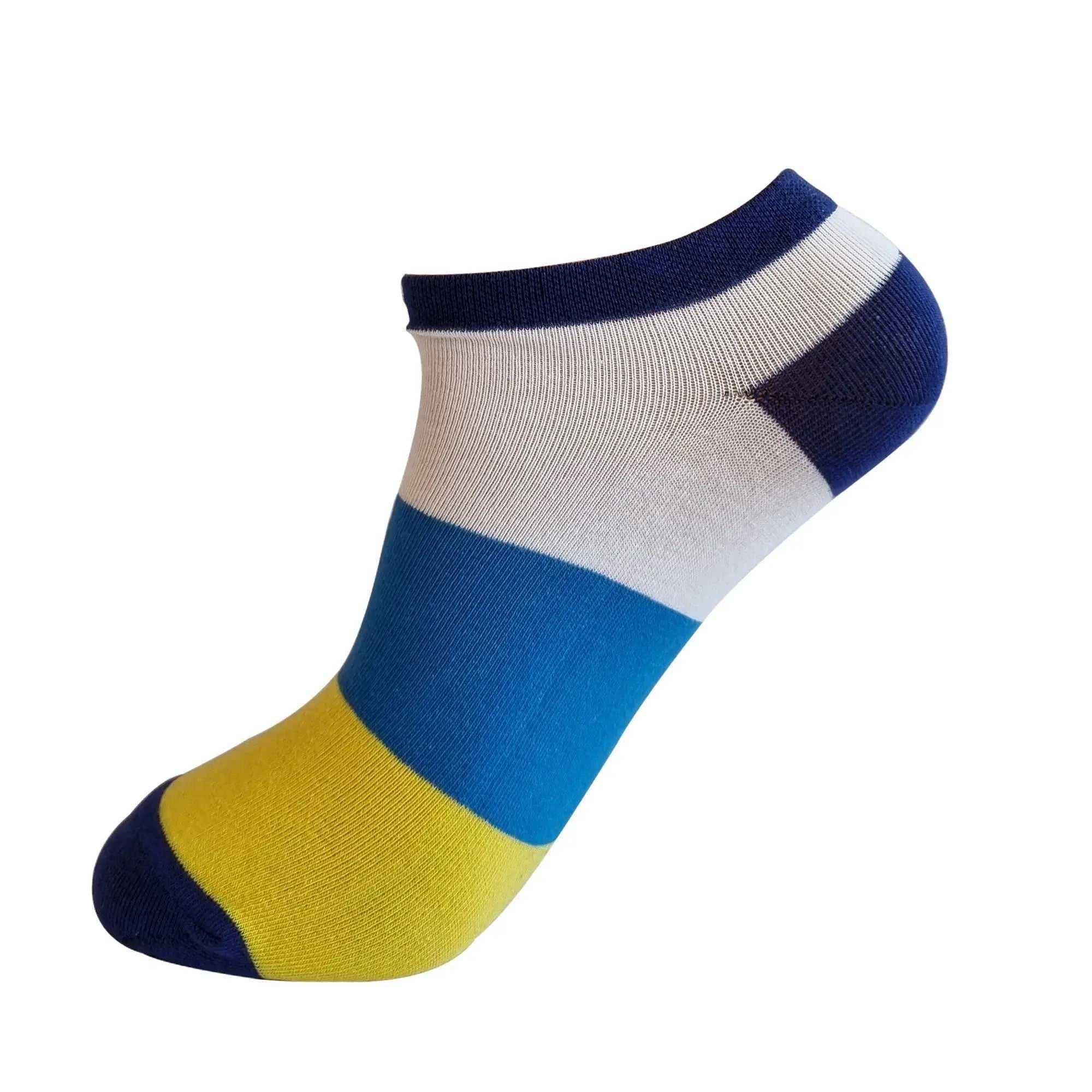 Unisex 3 Pair Sneaker Socks Crafted With Premium Compact Cotton - Town Business
