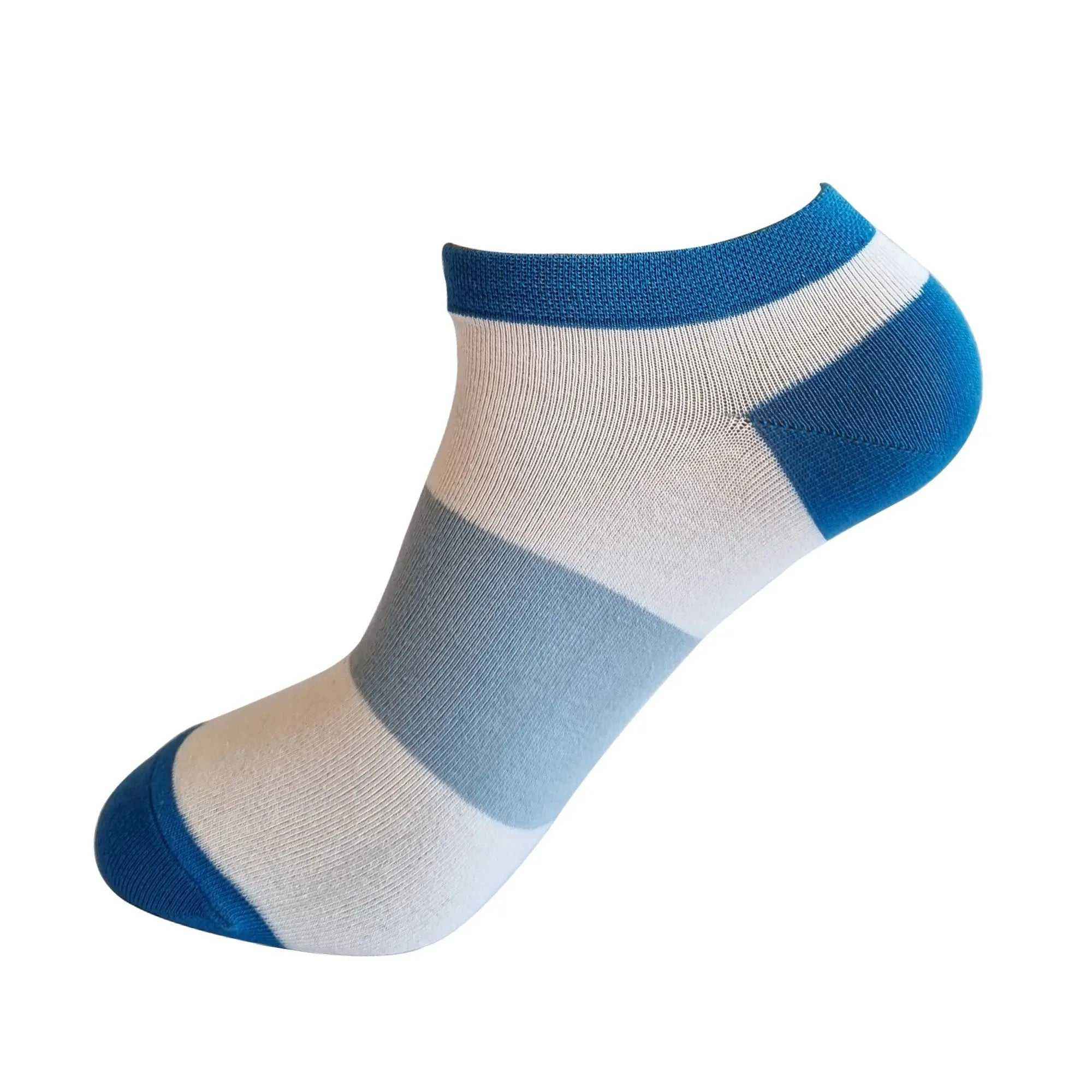 Unisex 3 Pair Sneaker Socks Crafted With Premium Compact Cotton - Town Business