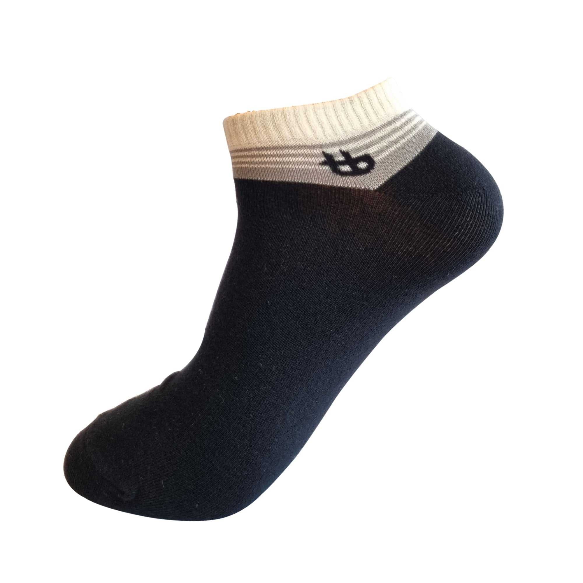 Town Business 3 Pair Unisex Sneaker socks (Multicolored) - Town Business