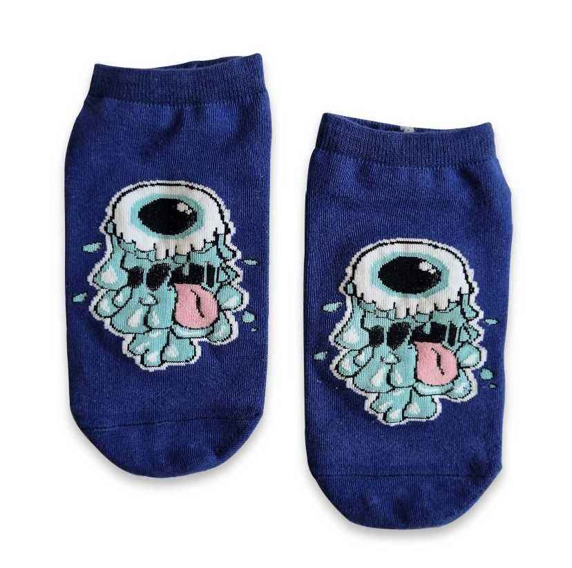 Monster Madness Ankle Socks (Pack Of 1) - Town Business