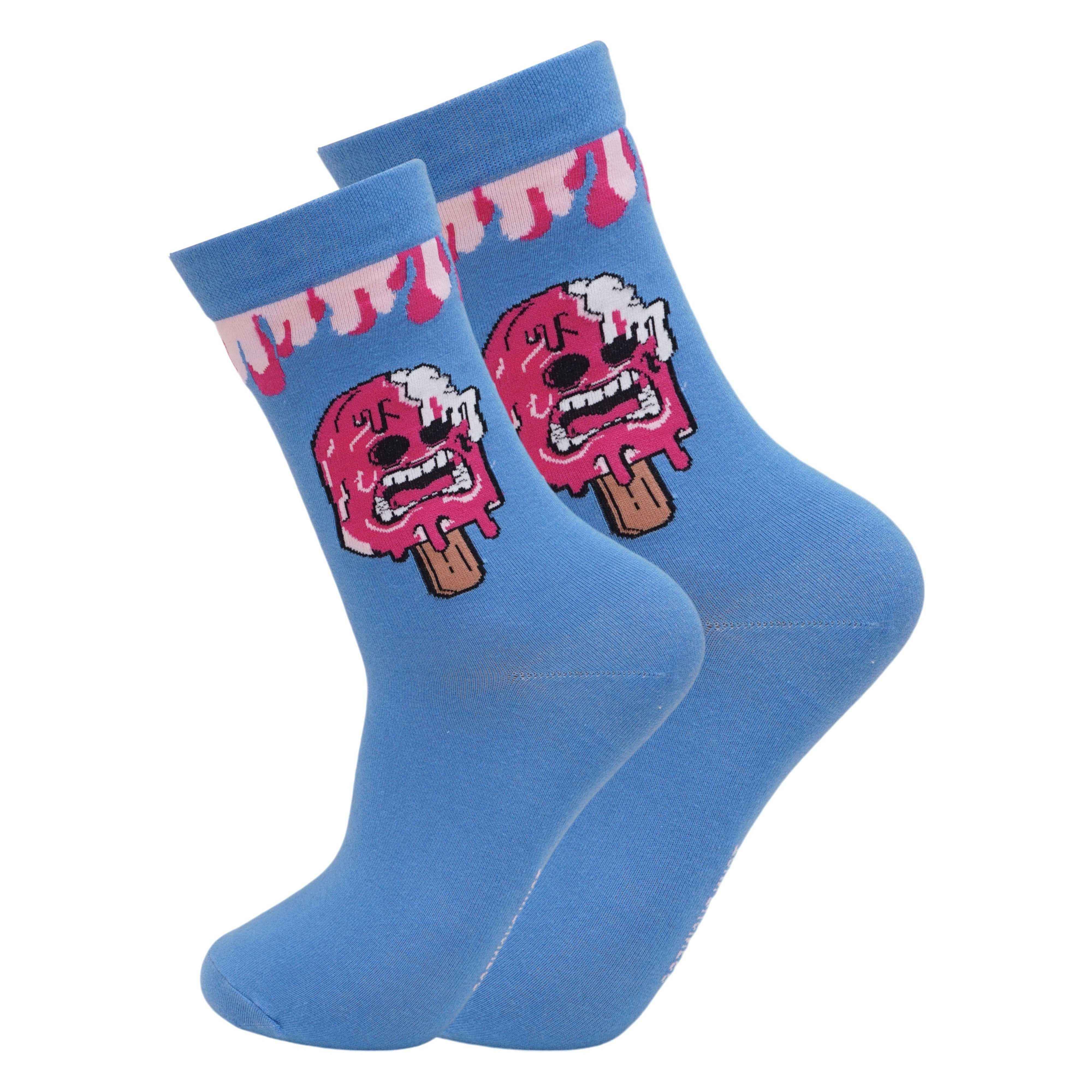 Ice Cream Meltdown Socks (Pack Of 1)2N - Town Business