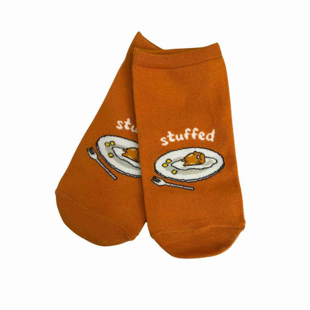Luxury Stuffed Orange Socks (Pack Of 1) 2N - Town Business