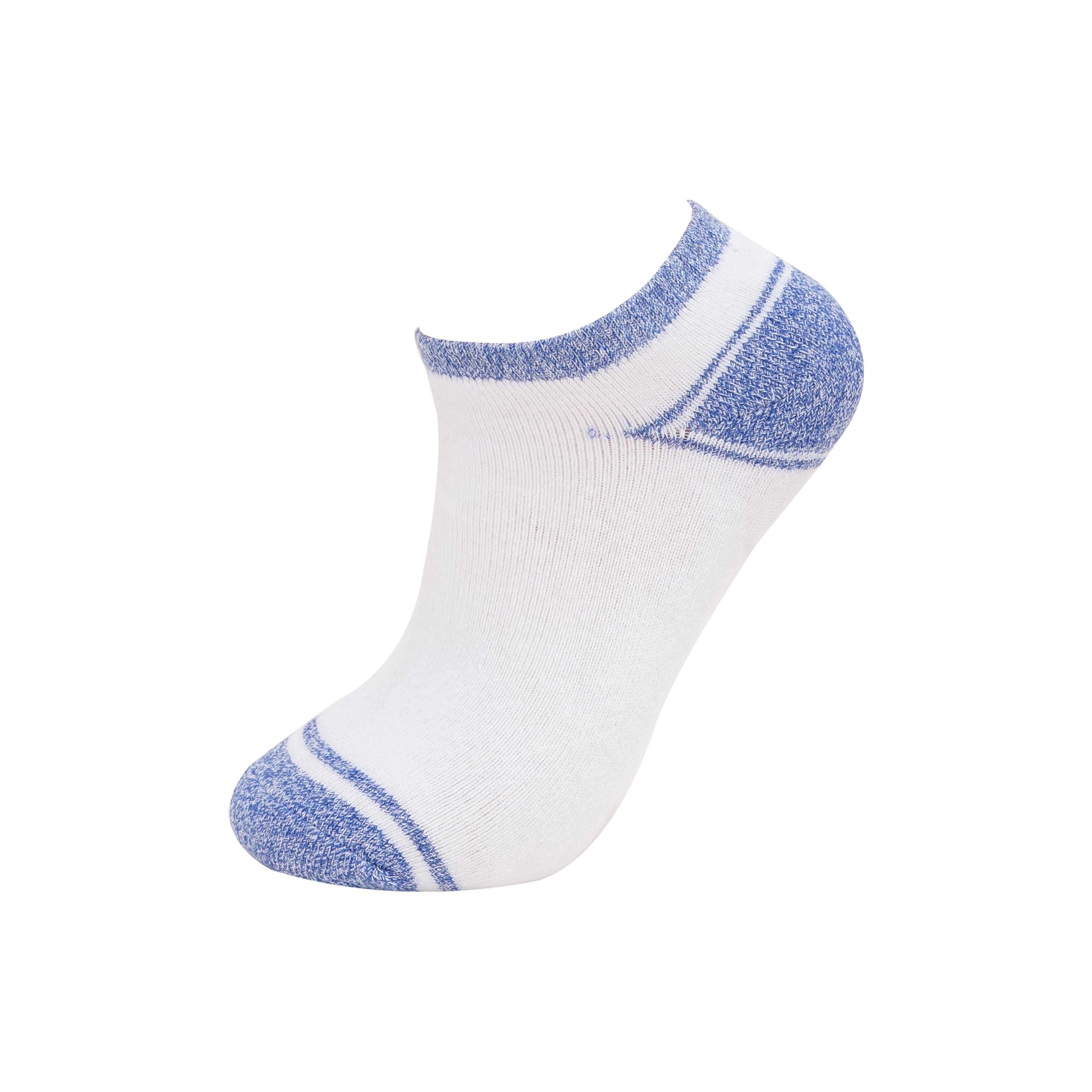 White Sneaker socks with Designing Strips (Pack Of 3) - Town Business