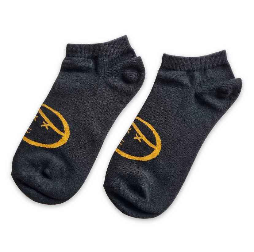 Stylish And Unique Eye-Catching Yellow Graphic Design Socks (Pack Of 1) - Town Business