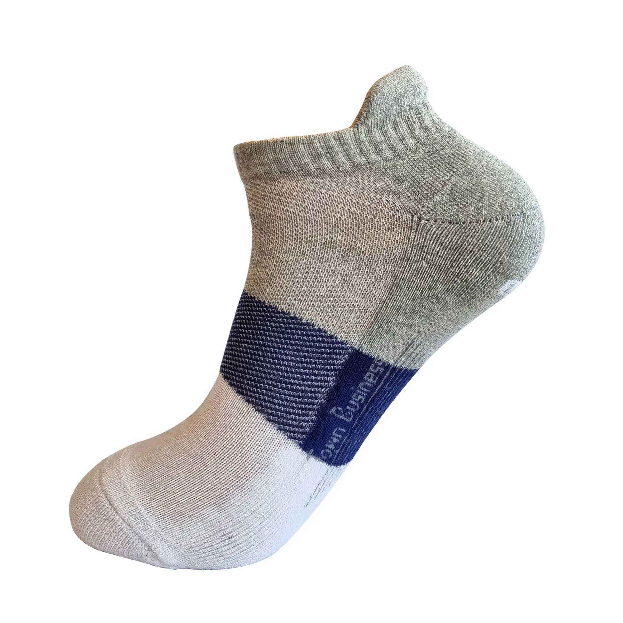 Sports Beaker Neck 3 pair Sneaker Socks (Black, Light Grey, Dark Grey) - Town Business