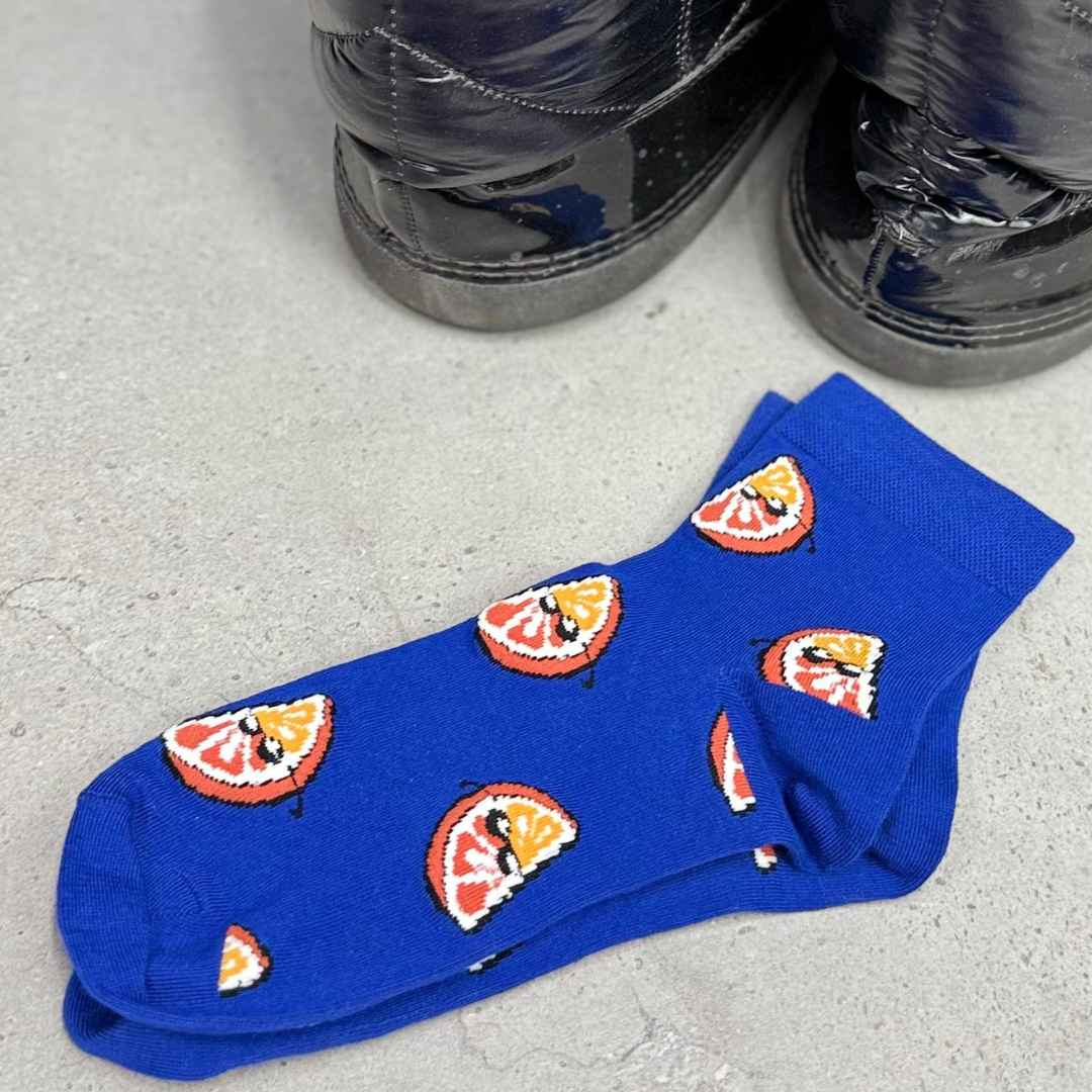 Refreshing Citrus Socks(Pack Of 1) 2n