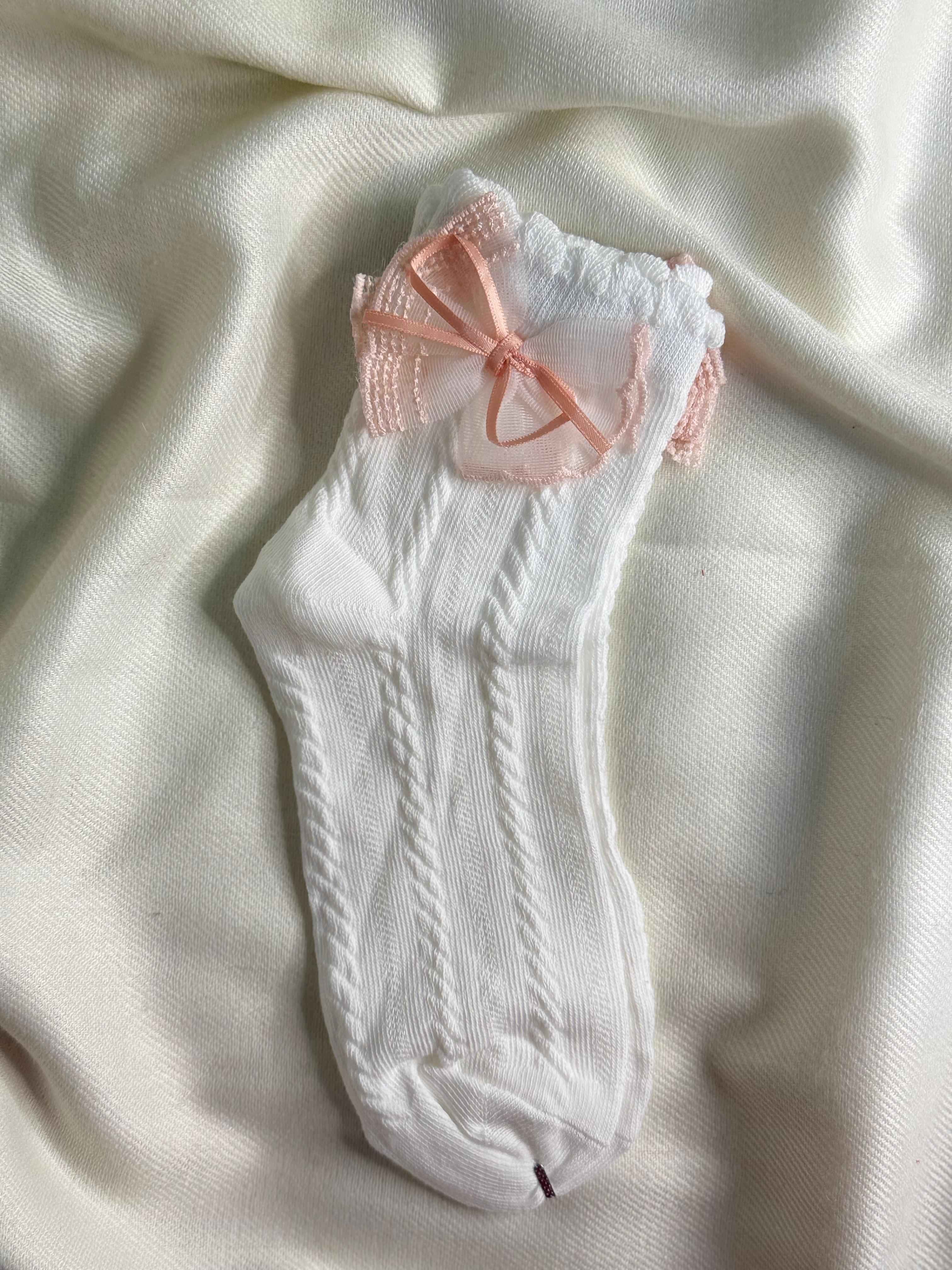Elegance Charming White ankle socks (Pack Of 1) 2N