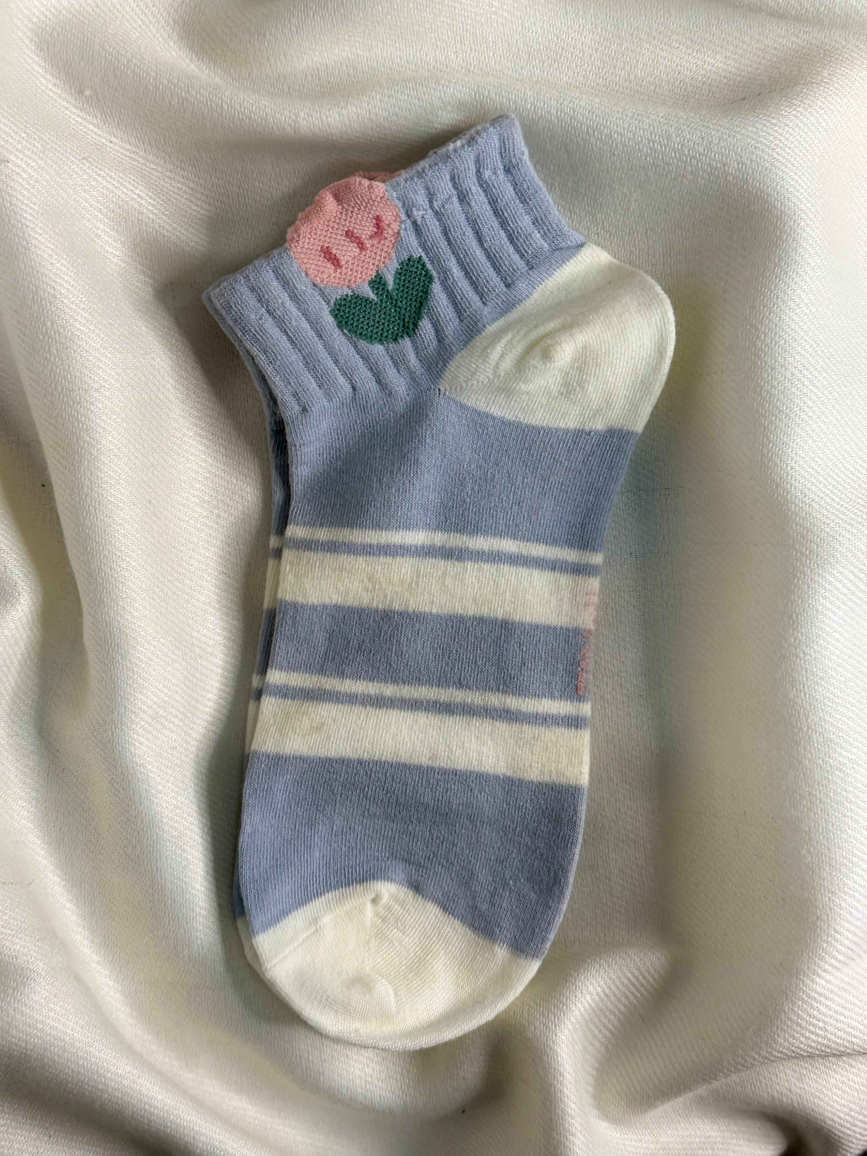 Townbusiness Premium Floral Socks (Pack Of 4) 8N