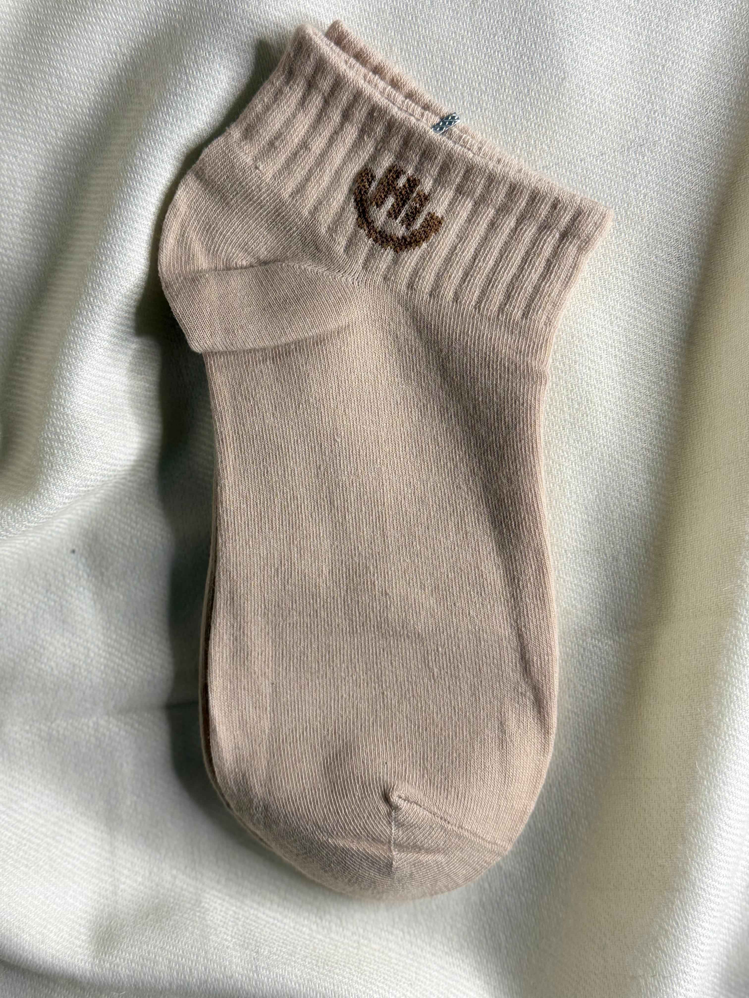 Hi Winter Beige Ankle Socks(Pack Of 1)2N