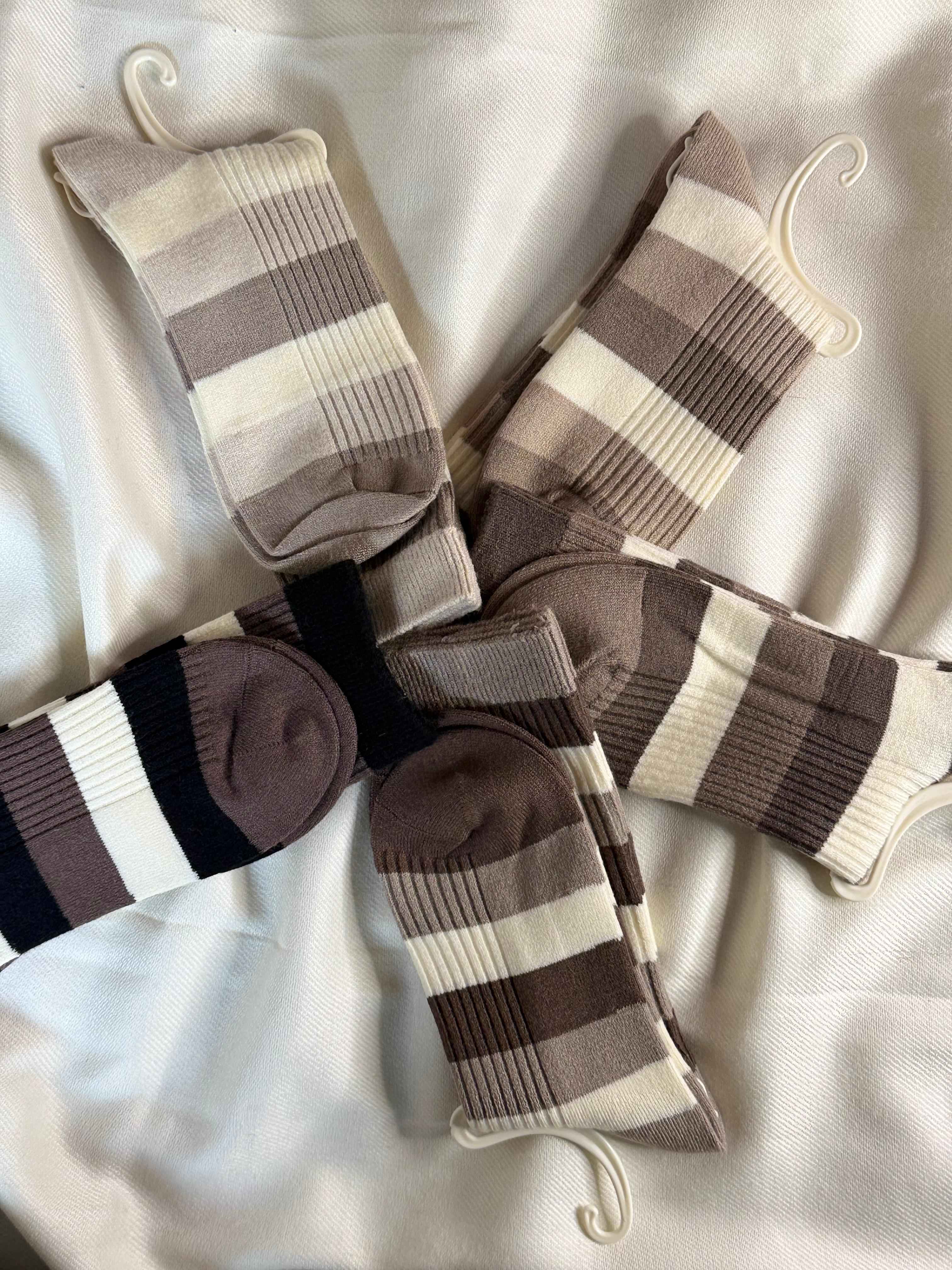Ribbed Luxury Socks (Pack Of 5) 10N