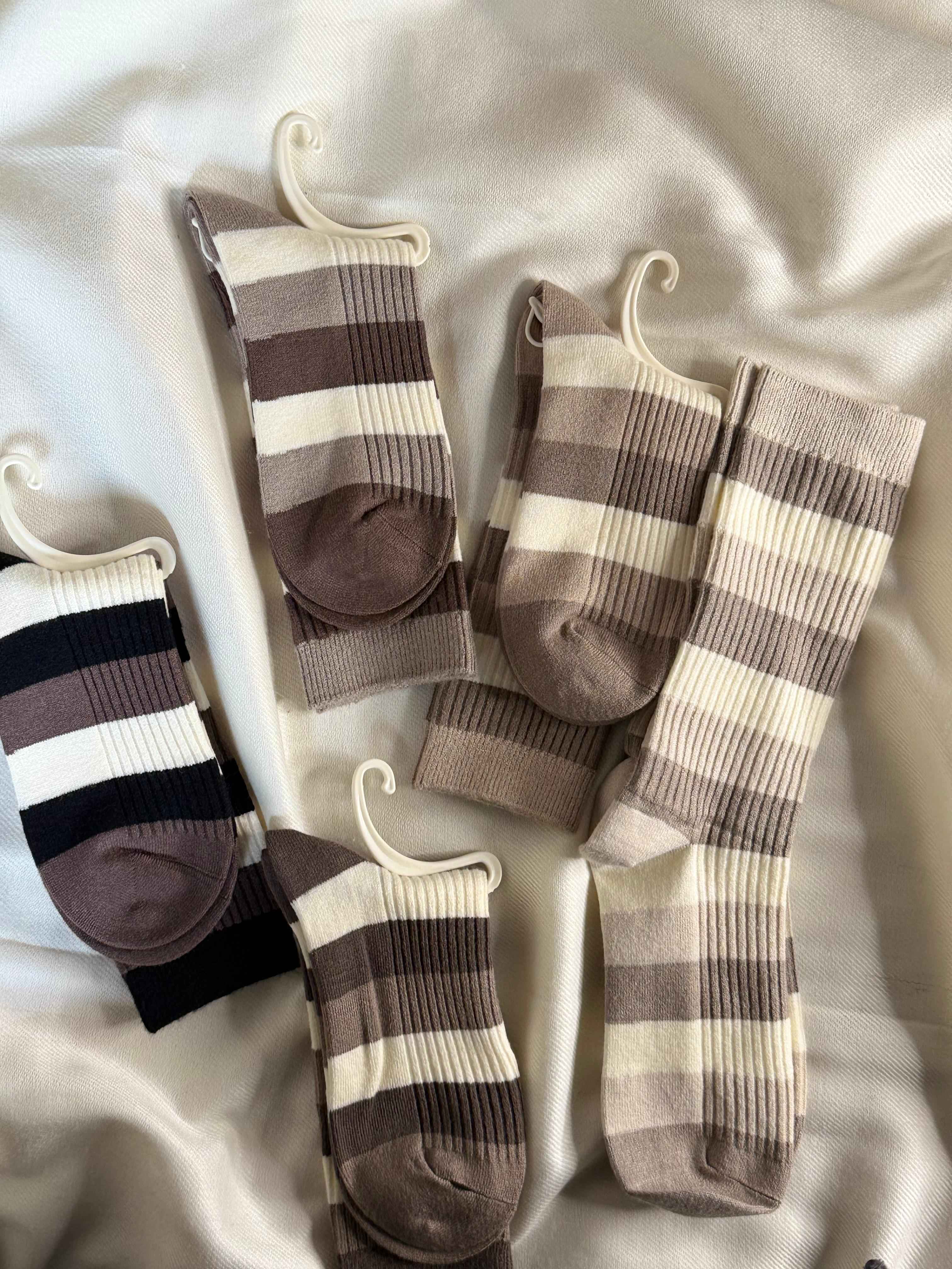 Ribbed Luxury Socks (Pack Of 5) 10N