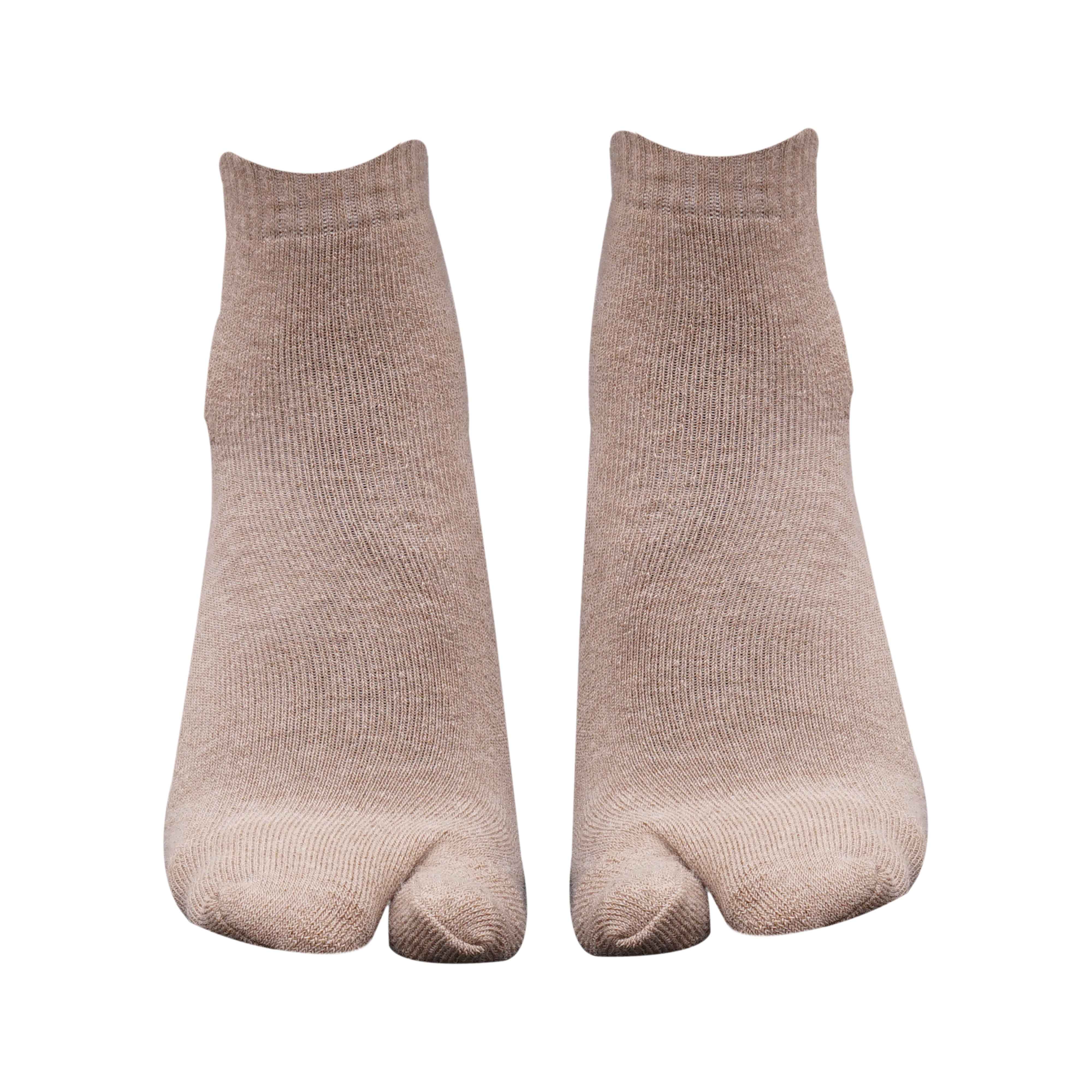 Town business Ankle Thumb Wolen beige Luxury Socks (Pack of 1) 2N