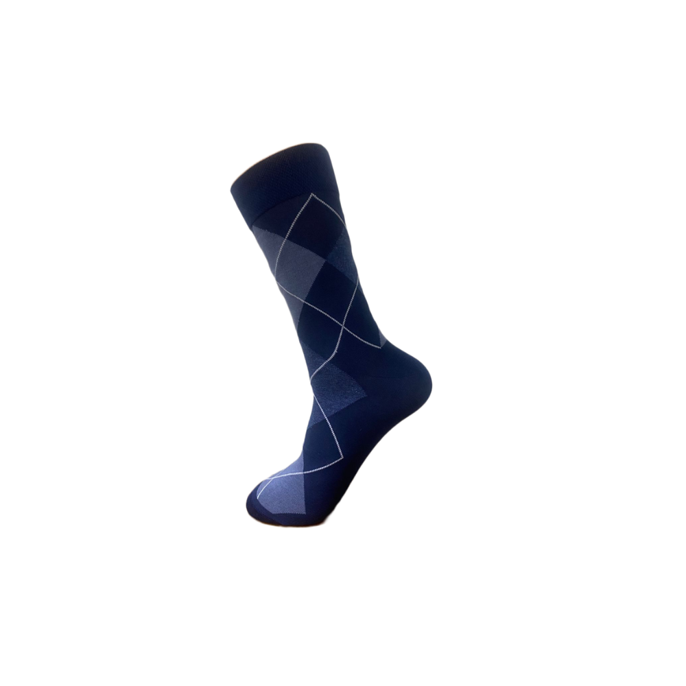 Premium Argyle Socks (Pack Of 3)