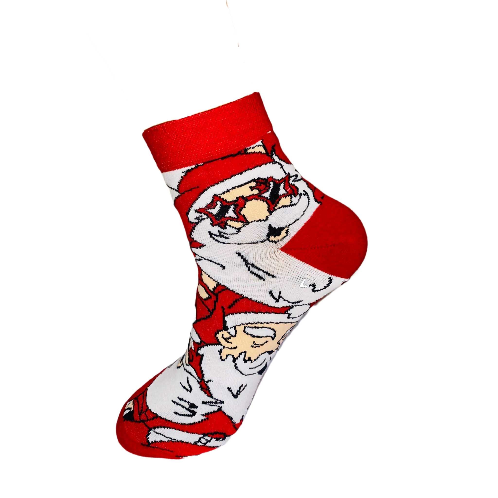 Festive Christmas Socks by Townbusiness - Perfect Holiday Gift (Pack of 1)